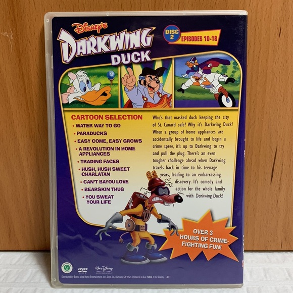 DarkWing Duck Vol I on DVD - 3 Disk Set by Disney - Picture 5 of 15